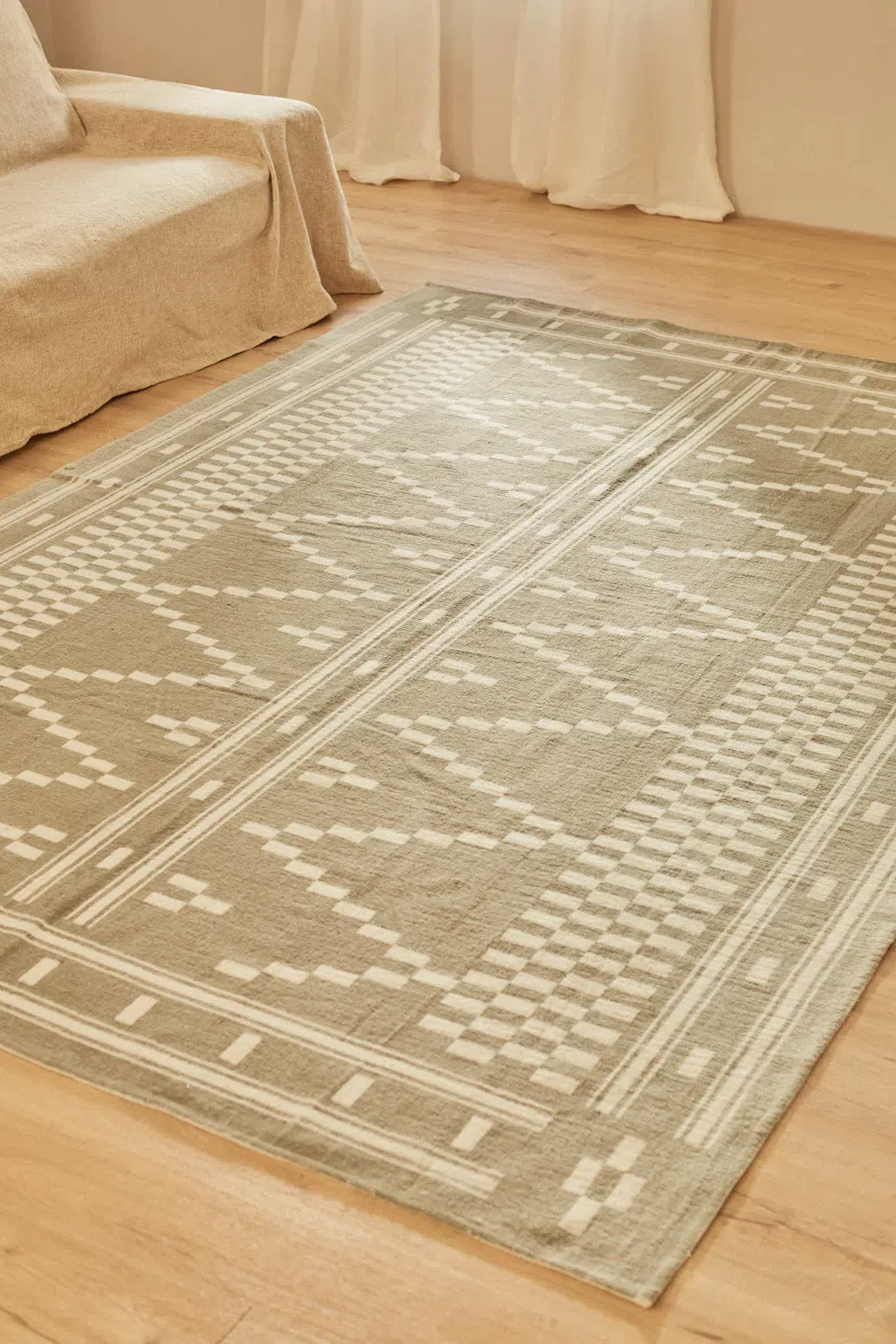 Alfombra suave con estampado étnico Farim - Image 21