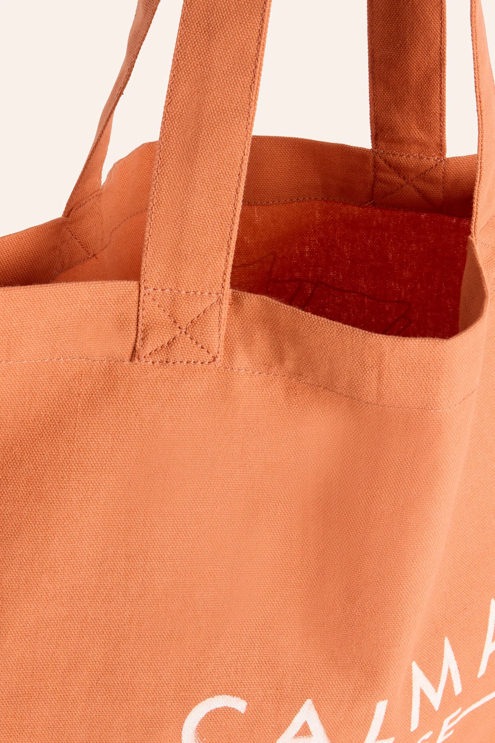 Bolsa tote de algodón tierra Rambla - Image 3
