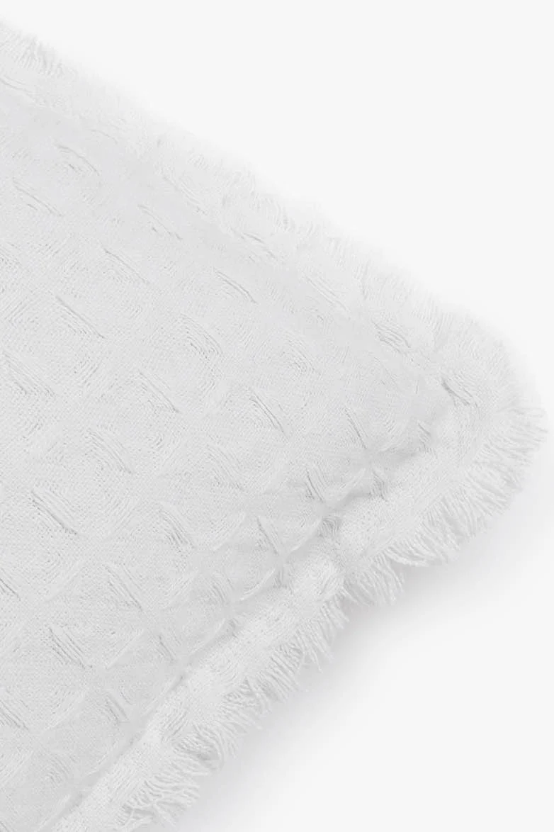 Funda de cojín nido de abeja blanco Panal - Image 14