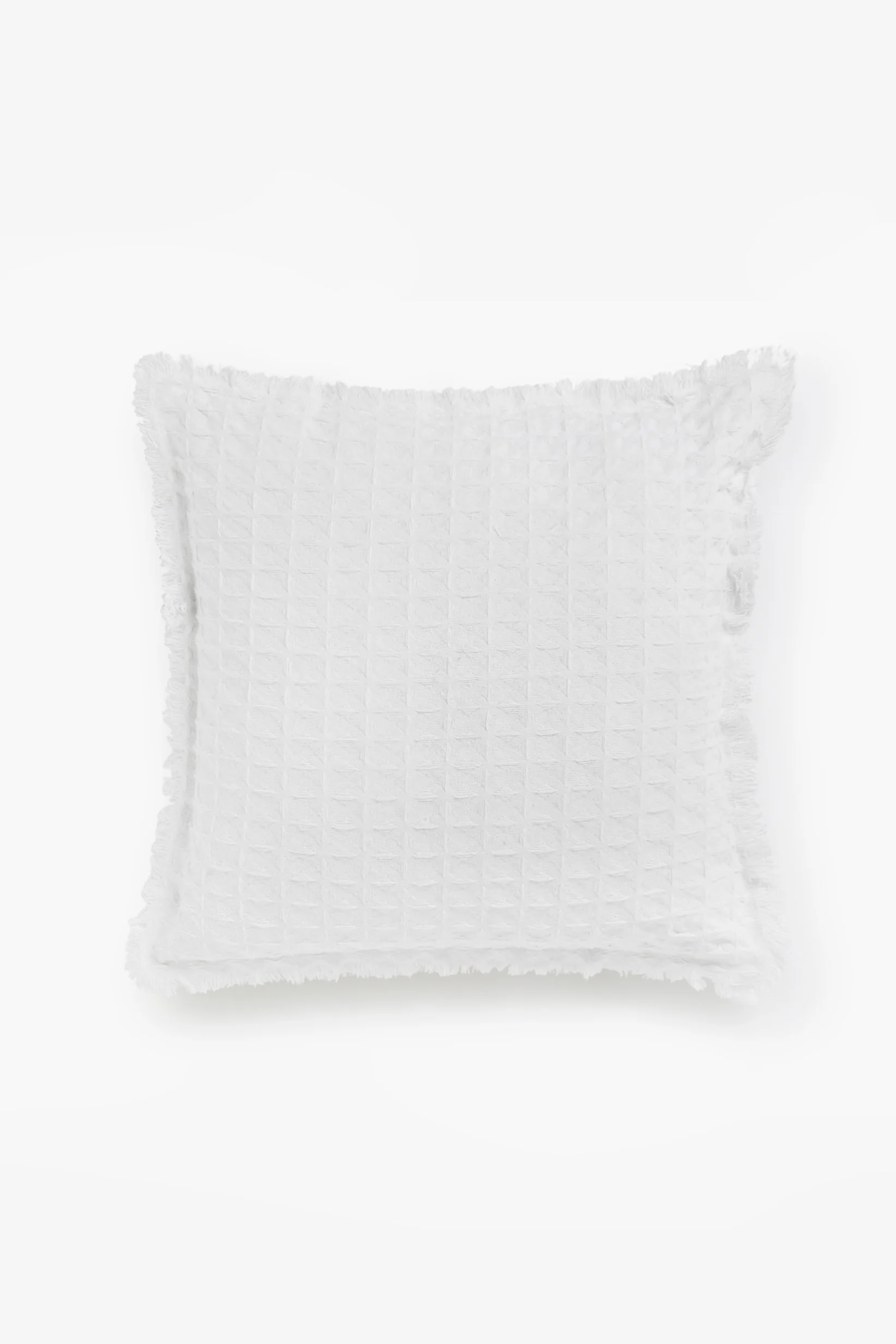 Funda de cojín nido de abeja blanco Panal - Image 8